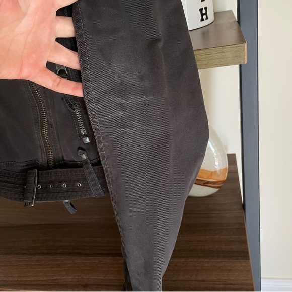 Abercrombie & Fitch Moto Jacket, Size XS - Picture 10 of 16